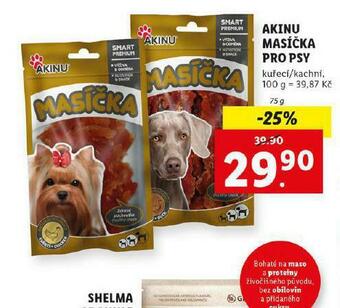 Lidl Akinu masíčka pro psy nabídka