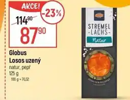 Globus Globus Losos uzený natur, pepř nabídka