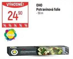 Globus OHO Potravinová folie nabídka