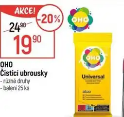 Globus OHO Čisticí ubrousky nabídka