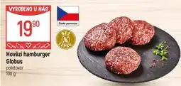 Globus Hovězí hamburger Globus nabídka