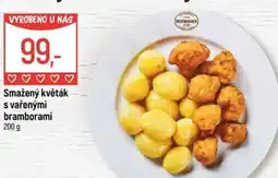 Globus Smažený květák s vařenými bramborami nabídka