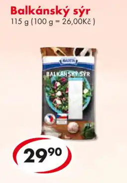 CBA Balkanský sýr nabídka