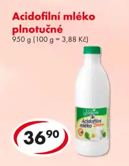 CBA Acidofilní mléko plnotučné nabídka