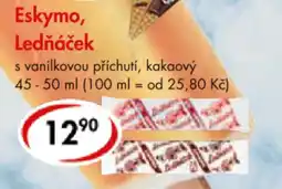 CBA Eskymo, ledňáček nabídka