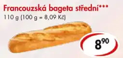 CBA Francouzská bageta střední nabídka