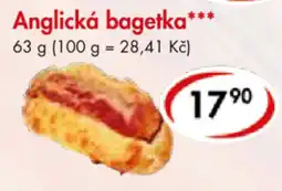 CBA Anglická bagetka nabídka