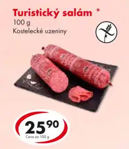 CBA Turistický salám nabídka