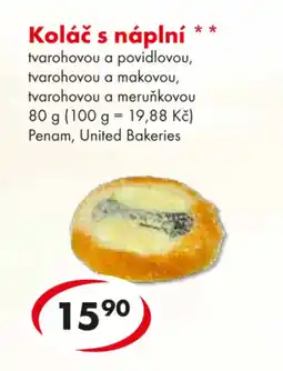 CBA Koláč s náplní nabídka