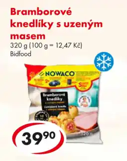 CBA Bramborové knedlíky s uzeným masem nabídka