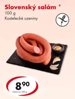 CBA Slovenský salám nabídka