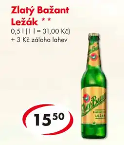 CBA Zlatý bažant ležák nabídka