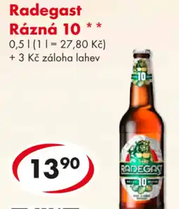 CBA RADEGAST Rázná 10 nabídka
