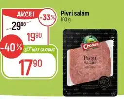 Globus Chodura Pivní salám nabídka