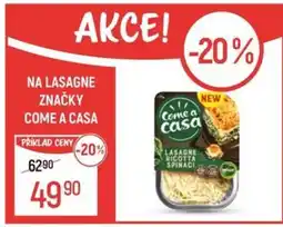 Globus Na lasagne značky Come a casa nabídka