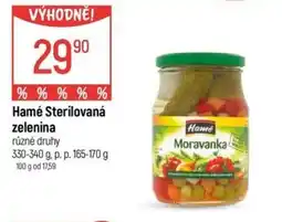 Globus Hamé Sterilovaná zelenina nabídka