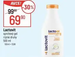 Globus Lactovit sprchový gel nabídka