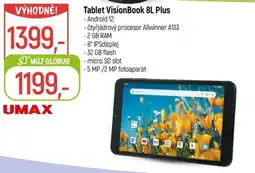 Globus Tablet VisionBook 8L Plus nabídka