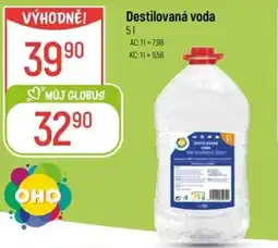 Globus Destilovaná voda nabídka