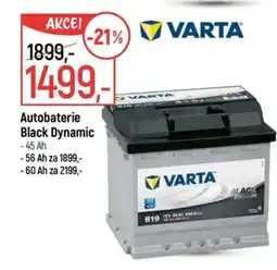 Globus VARTA Autobaterie Black Dynamic nabídka
