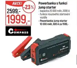 Globus Powerbanka s funkcí Jump starter nabídka