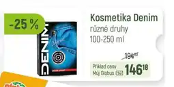 Globus Kosmetika Denim nabídka