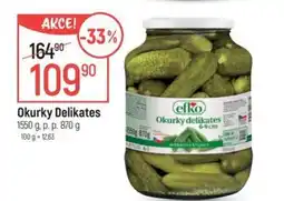 Globus Okurky Delikates nabídka