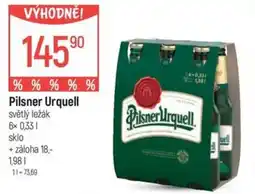 Globus Pilsner Urquell nabídka