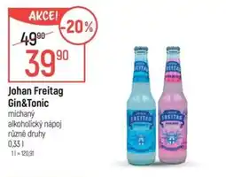 Globus Johan Freitag Gin&Tonic nabídka