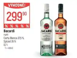 Globus BACARDI rum nabídka