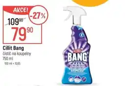 Globus Cillit Bang čistič na koupelny nabídka