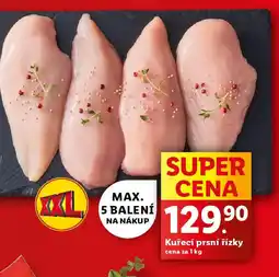 Lidl Kuřecí prsní řízky nabídka
