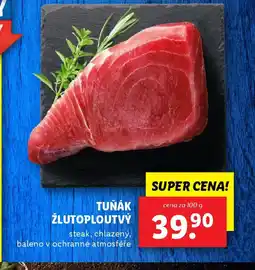 Lidl Tunak žlutoploutvý nabídka
