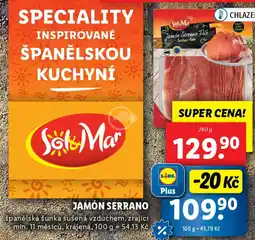 Lidl Sol & Mar Jamón Serrano nabídka