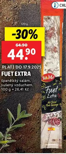 Lidl Sol & Mar Fuet extra nabídka