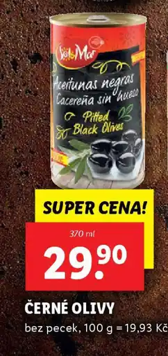 Lidl Sol & Mar Černé olivy nabídka