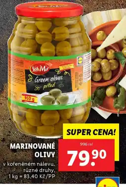 Lidl Sol & Mar Marinované olivy nabídka
