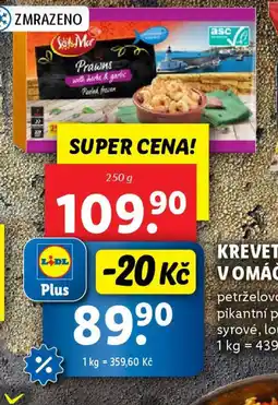 Lidl Sol & Mar Krevety v omáčce nabídka