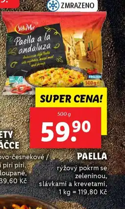 Lidl Sol & Mar Paella nabídka