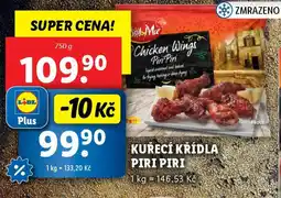 Lidl Sol & Mar Kuřecí křídla Piri piri nabídka