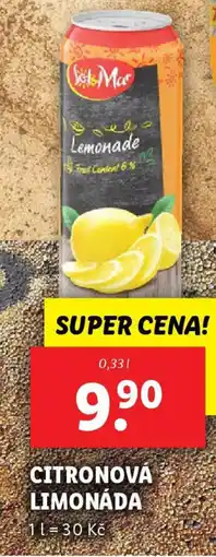 Lidl Sol & Mar Citronová limonáda nabídka