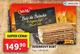 Lidl Sol & Mar Sušenkový dort nabídka