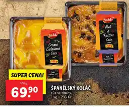 Lidl Sol & Mar Španělský koláč nabídka