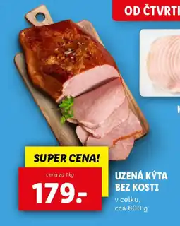 Lidl Uzená kýta bez kosti nabídka