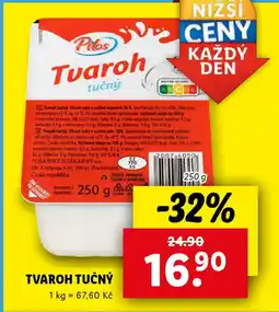 Lidl Pilos Tvaroh tučný nabídka