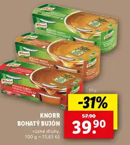 Lidl Knorr Bohatý bujón nabídka