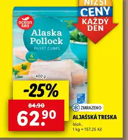 Lidl Aljašská treska nabídka