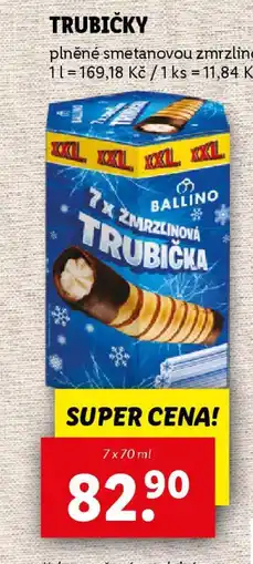 Lidl BALLINO Trubičky nabídka