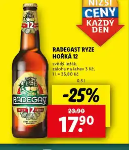 Lidl Radegast ryze Hořká 12 nabídka