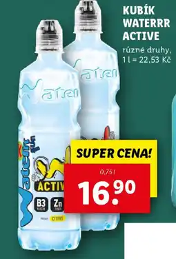 Lidl Kubík Waterrr active nabídka